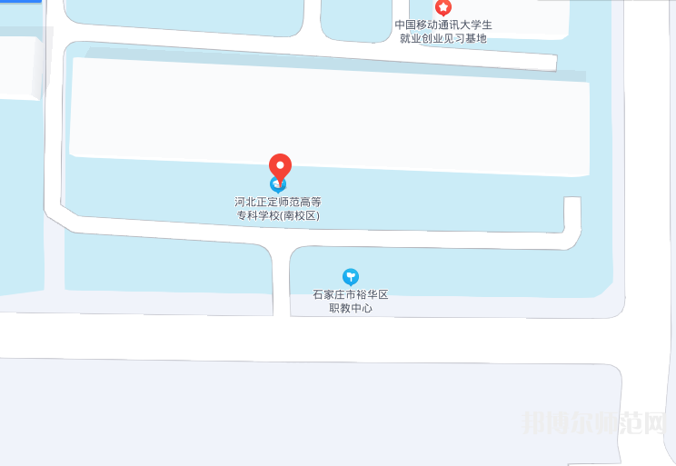河北正定師范高等?？茖W(xué)校南校區(qū)2023年地址在哪里 